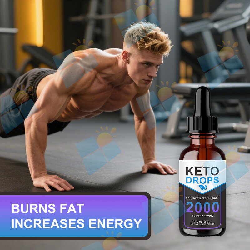 Keto Diet Drops - Manufacturer OEM Private Label Weight Management Fat Burner