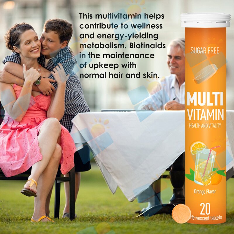 Vitamin C Tablets - Manufacturer OEM/ODM/OBM Organic Orange Multivitamin