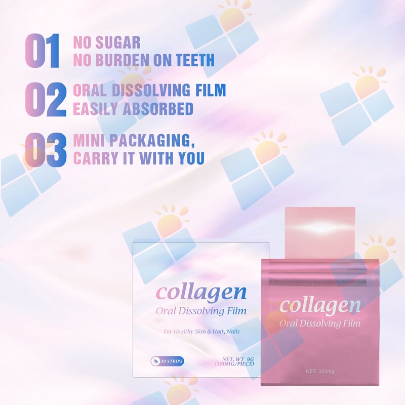 Collagen Oral Film - Manufacturer OEM ODM Private Label Vegan Skin Whitening