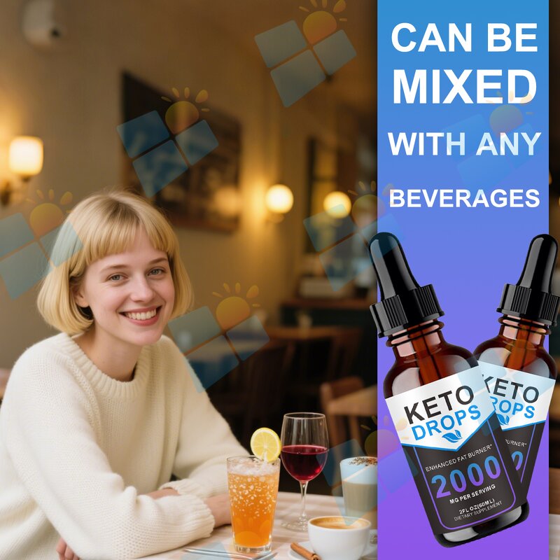 Keto Diet Drops - Manufacturer OEM Private Label Weight Management Fat Burner