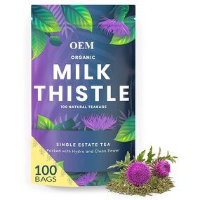 Milk Thistle Tea - Manufacturer OEM/ODM/OBM Herbal Liver Cleansing Digestion