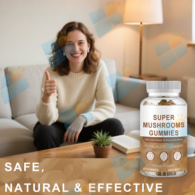 Mushroom Gummies - Manufacturer OEM/ODM/OBM Lions Mane Extract Nutrition