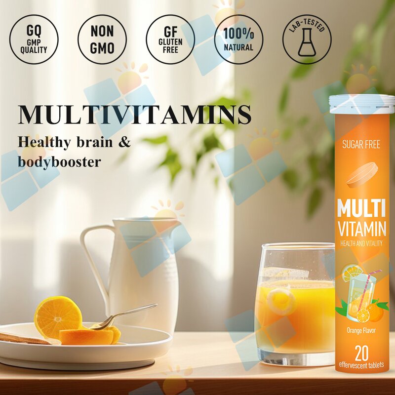 Vitamin C Tablets - Manufacturer OEM/ODM/OBM Organic Orange Multivitamin