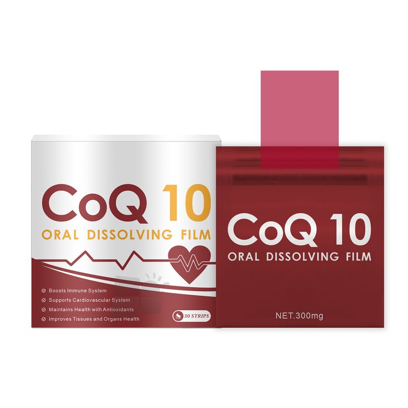 CoQ10 Oral Film - Manufacturer OEM ODM Private Label Vegan Heart Health Energy