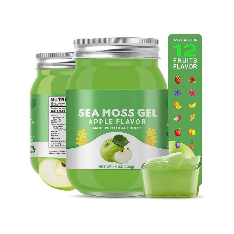 Sea Moss Gummies - Manufacturer Organic Raw Private Label Wild Crafted Gel