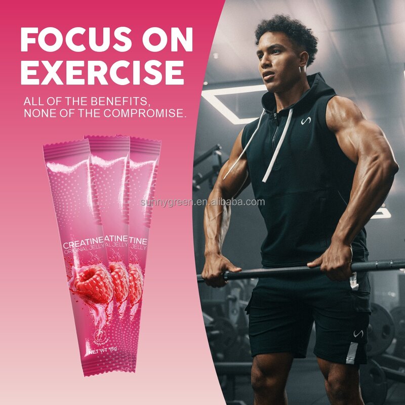 Creatine Jelly Sticks - Manufacturer OEM/OBM/ODM Bodybuilding Energy Boost