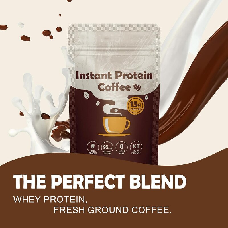 Protein Coffee Powder - Manufacturer Organic Keto Instant Sugar Free Weight-Loss