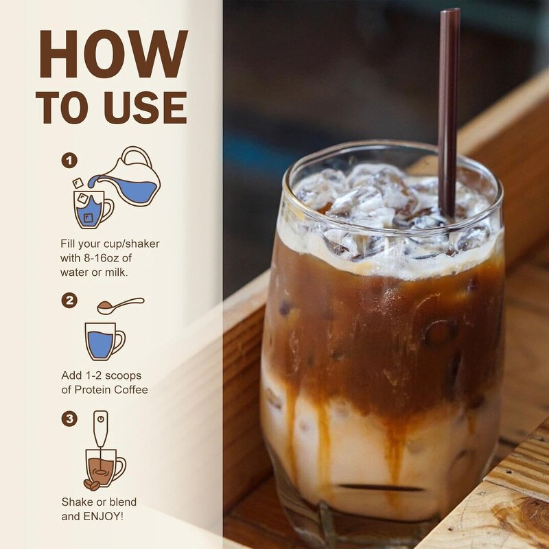 Protein Coffee Powder - Manufacturer Organic Keto Instant Sugar Free Weight-Loss