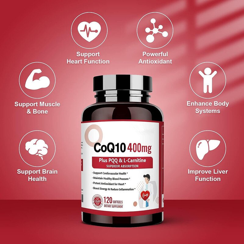 CoQ10 Capsules - Manufacturer OEM/ODM/OBM High Quality Coenzyme Softgel