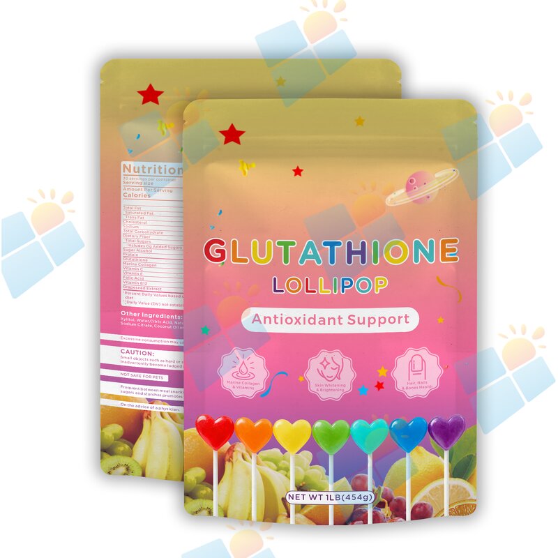 Glutathione Lollipop - Manufacturer OEM ODM Private Label Skin Whitening Collagen