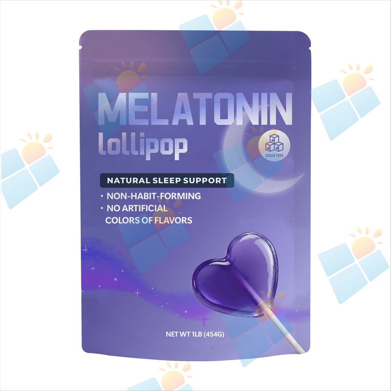 Melatonin Lollipop - Manufacturer OEM ODM 10mg Natural Berry Organic Halal