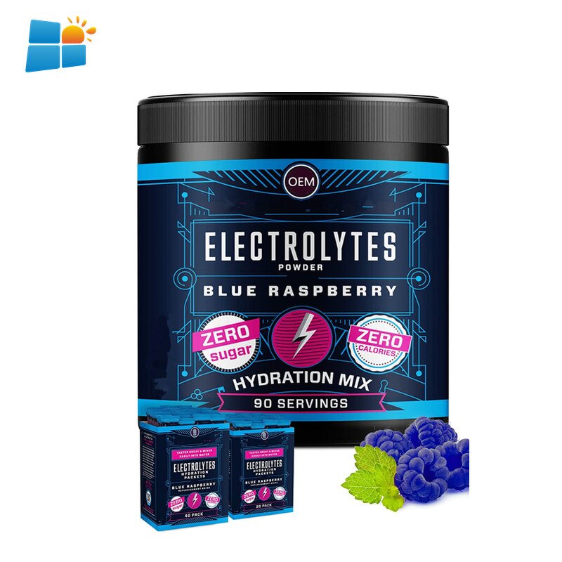 Keto Electrolyte Powder - Manufacturer Vegan 1kg Bulk Hydration Salts Mix Packets