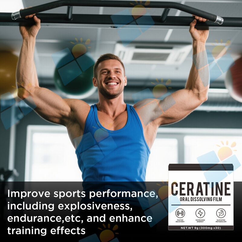 Creatine Oral Film - Manufacturer Private Label Sugar Free Vegan Muscle Growth