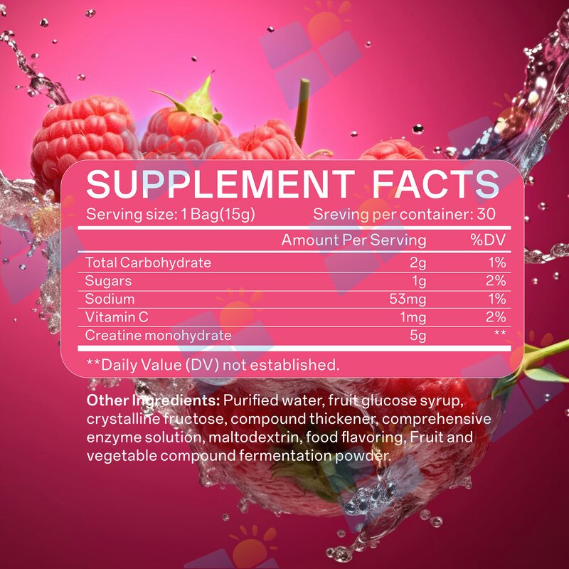 Creatine Jelly - Manufacturer Free Sample OEM Pre Workout Muscle Strength