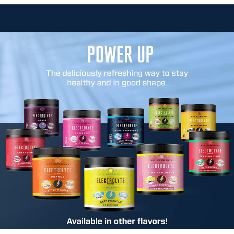 Keto Electrolyte Powder - Manufacturer Vegan 1kg Bulk Hydration Salts Mix Packets