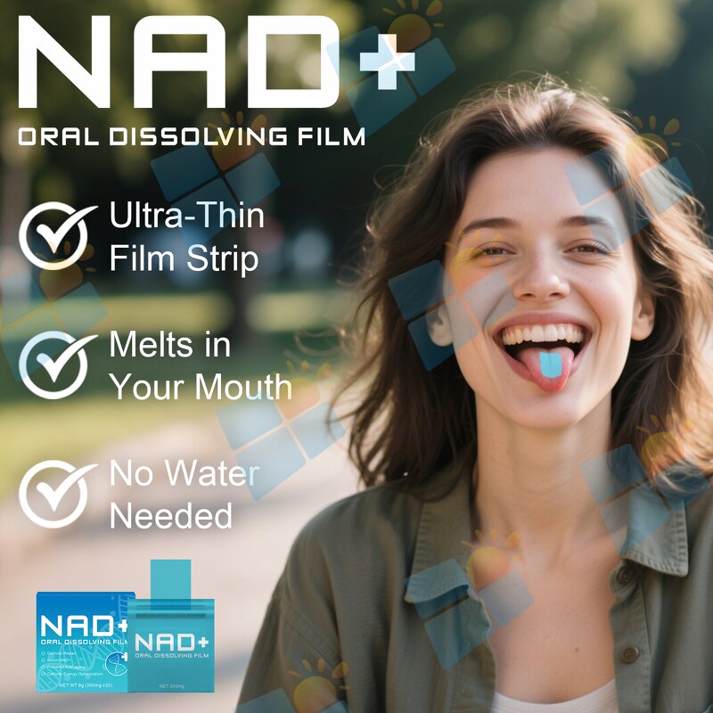 NAD Oral Film - Manufacturer NAD+ Resveratrol Nicotinamide Riboside Anti-Aging