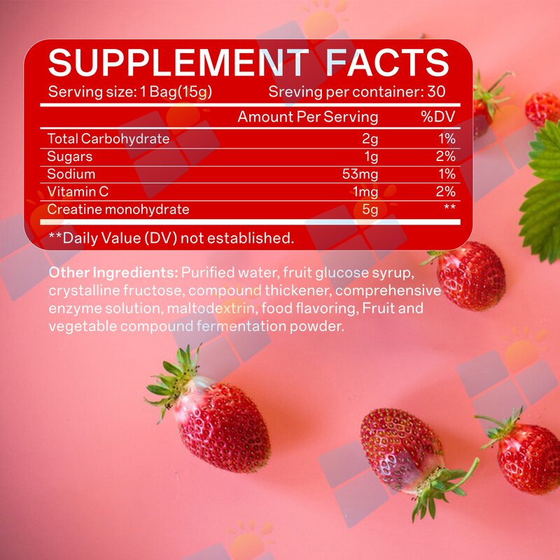 Strawberry Powder - Manufacturer OEM ODM Organic Freeze Dried Fruit in Bag