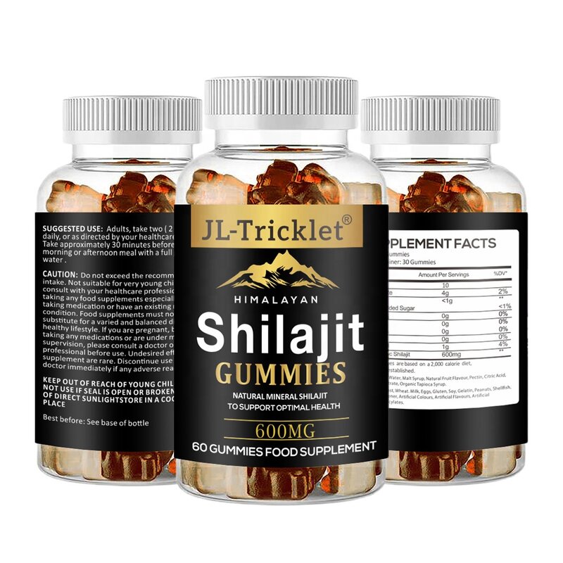 Shilajit Gummies - Manufacturer OEM ODM Himalayan Sugar Free Vegan Organic