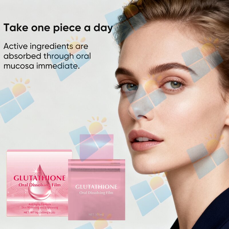 Glutathione Oral Film - Manufacturer OEM ODM Private Label Skin Whitening Candy