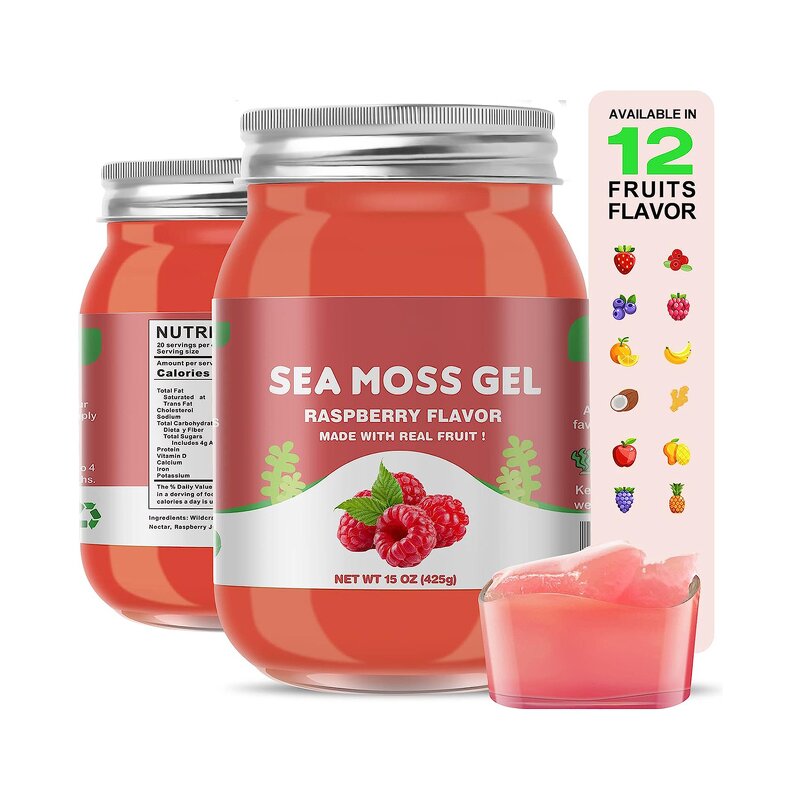 Sea Moss Gummies - Manufacturer Organic Raw Private Label Wild Crafted Gel