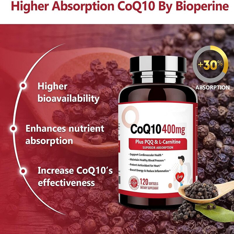 CoQ10 Capsules - Manufacturer OEM/ODM/OBM High Quality Coenzyme Softgel