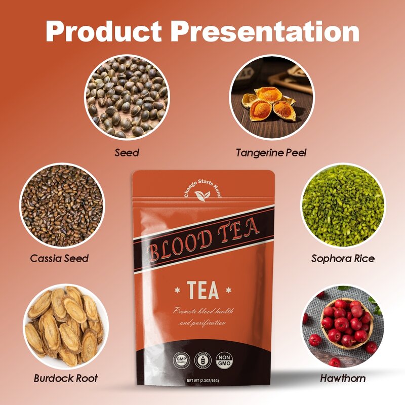 Blood Harmony Tea - Manufacturer OEM/ODM/OBM Best Sale Natural Herbal Bag