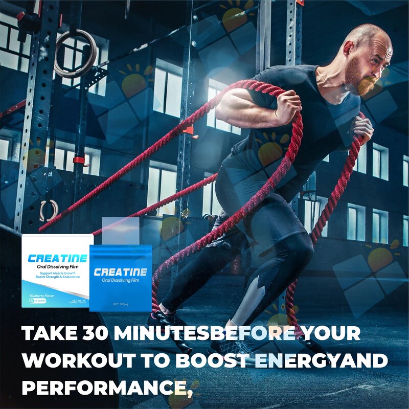 Creatine Oral Film - Manufacturer OEM ODM Private Label Halal Pre Workout