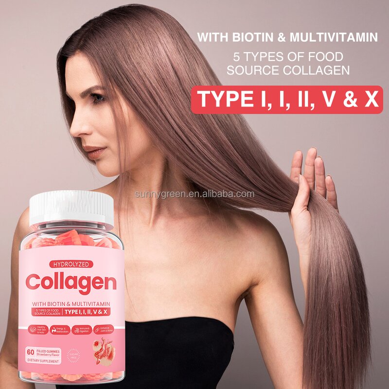 Collagen Gummies - Manufacturer OEM ODM OBM Hydrolyzed Peptides Custom Supply