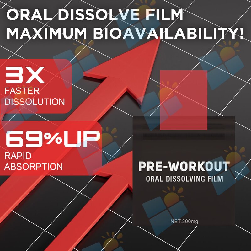 Pre Workout Film - Manufacturer OEM ODM Private Label Organic Muscle Building