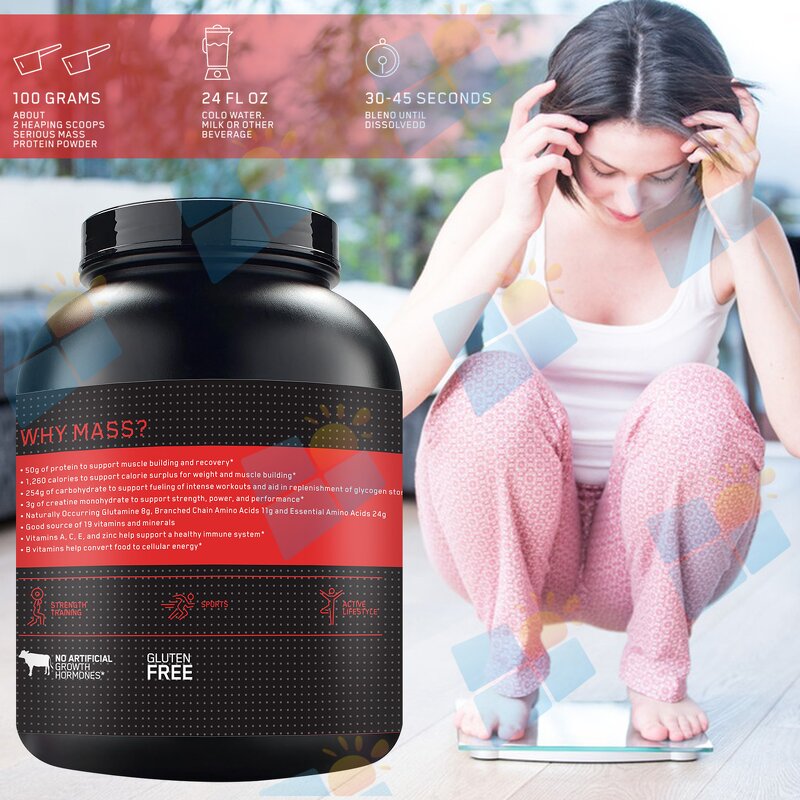 Weight Gainer Powder - Manufacturer Wholesale OEM Muscle Building Fitness Gym