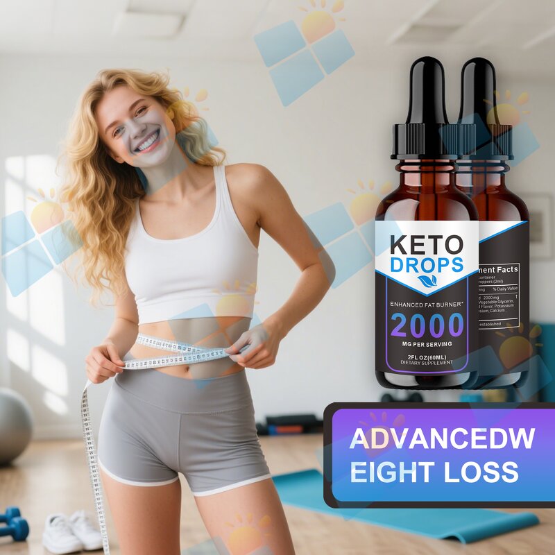 Keto Diet Drops - Manufacturer OEM Private Label Weight Management Fat Burner