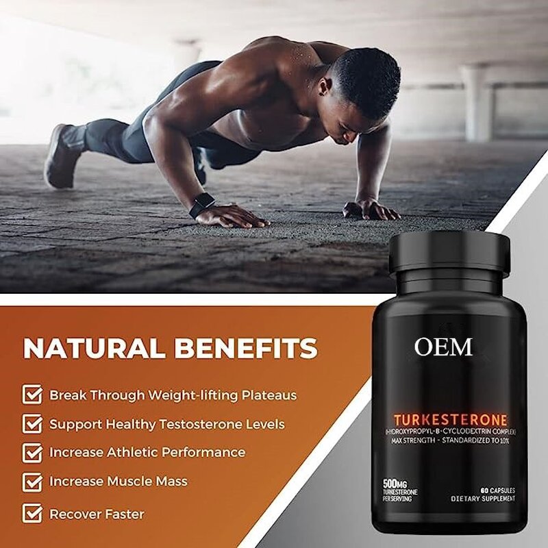 Turkesterone Capsules - Manufacturer OEM 2% 10% 98% Ajuga Turkestanica Uzbekistan