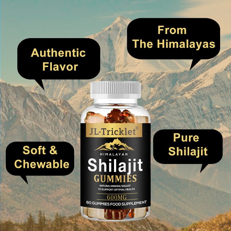 Shilajit Gummies - Manufacturer OEM ODM Himalayan Sugar Free Vegan Organic