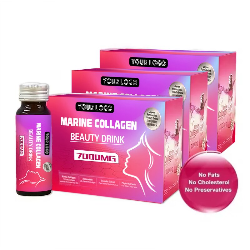 Marine Collagen Drink - Manufacturer OEM 10pcs Nicotinamide Anti-Aging Fruity