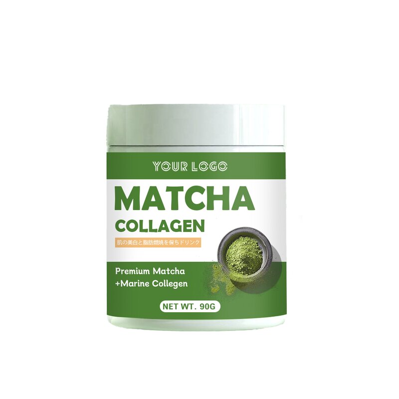 Marine Collagen Powder - Manufacturer Bulk 90g Skin Glow Energy Detox Latte