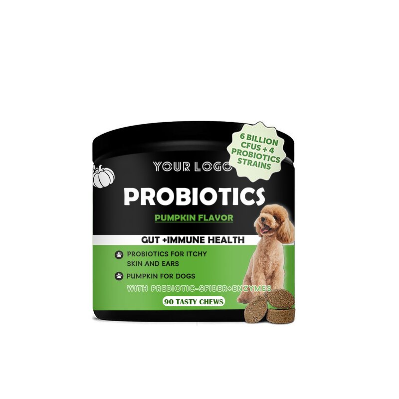Dog Probiotic Tablets - Manufacturer Pumpkin Prebiotics Digestive Enzymes Gut Health