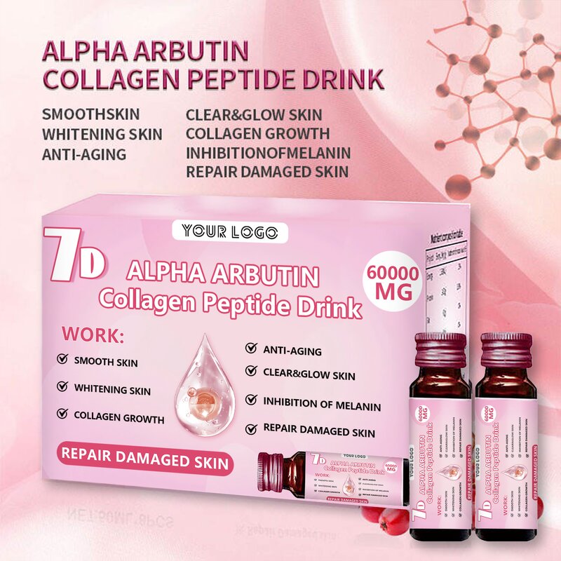 Collagen Liquid Shots - Manufacturer Ready to Drink 10Bottles Skin Hydration