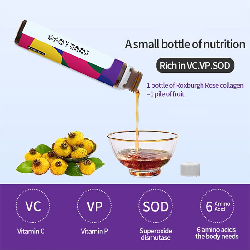 Collagen Beverage - Manufacturer Rose Extract Bulk Skin Brightening Daily Drink