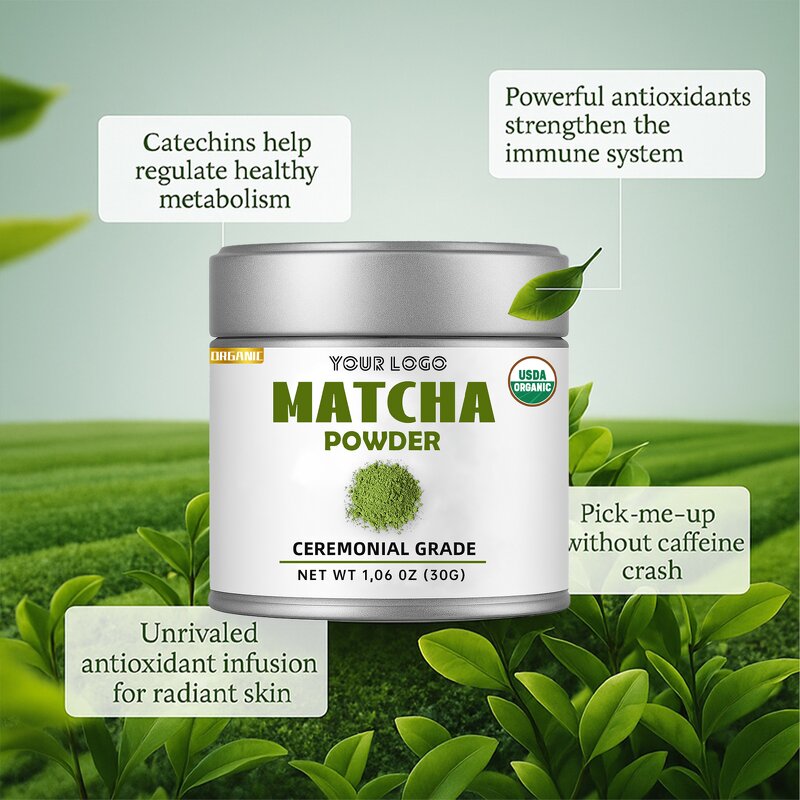 Matcha Powder - Manufacturer Ceremonial Antioxidant Radiant Skin Natural Energy
