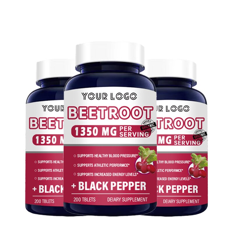 Beet Root Tablets - Manufacturer Natural Pre-workout Athletic Performance Energy