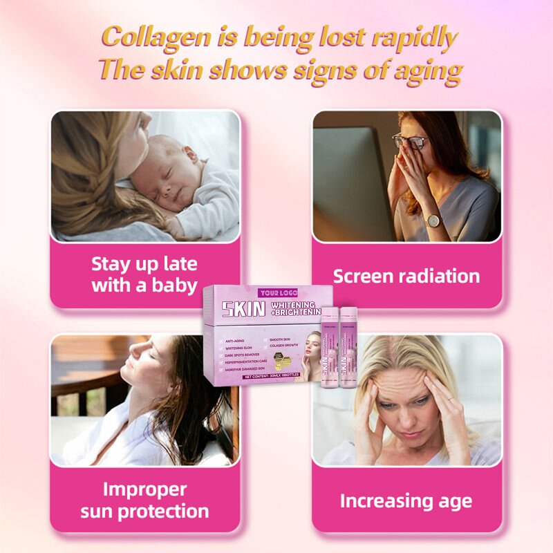 Collagen Peptide Drink - Manufacturer OEM/ODM Sodium Hyaluronate Skin Brightening