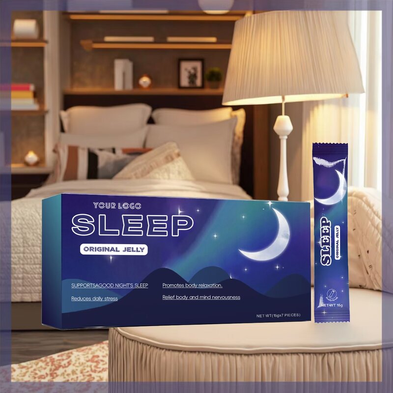 Sleep Jelly - Manufacturer OEM Herbal Lemon Balm Chamomile Nighttime Relaxation