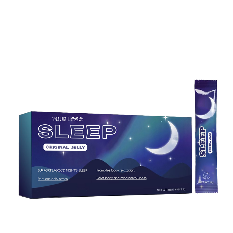 Sleep Jelly - Manufacturer OEM Herbal Lemon Balm Chamomile Nighttime Relaxation