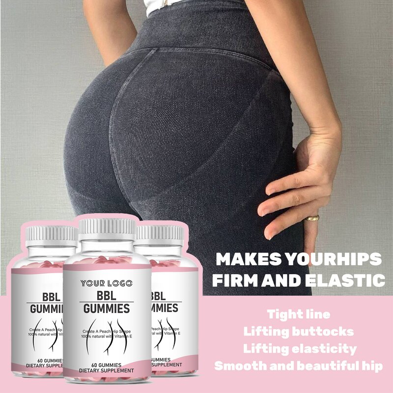 BBL Curve Gummies - Manufacturer Non-GMO Hip Butt Waist Sculpting 60Chewables