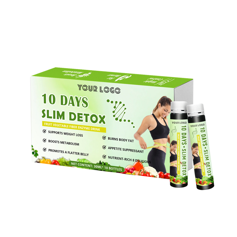 Fiber Enzyme Drink - Manufacturer 10Day Weight Loss Detox Metabolism Flat Abdomen