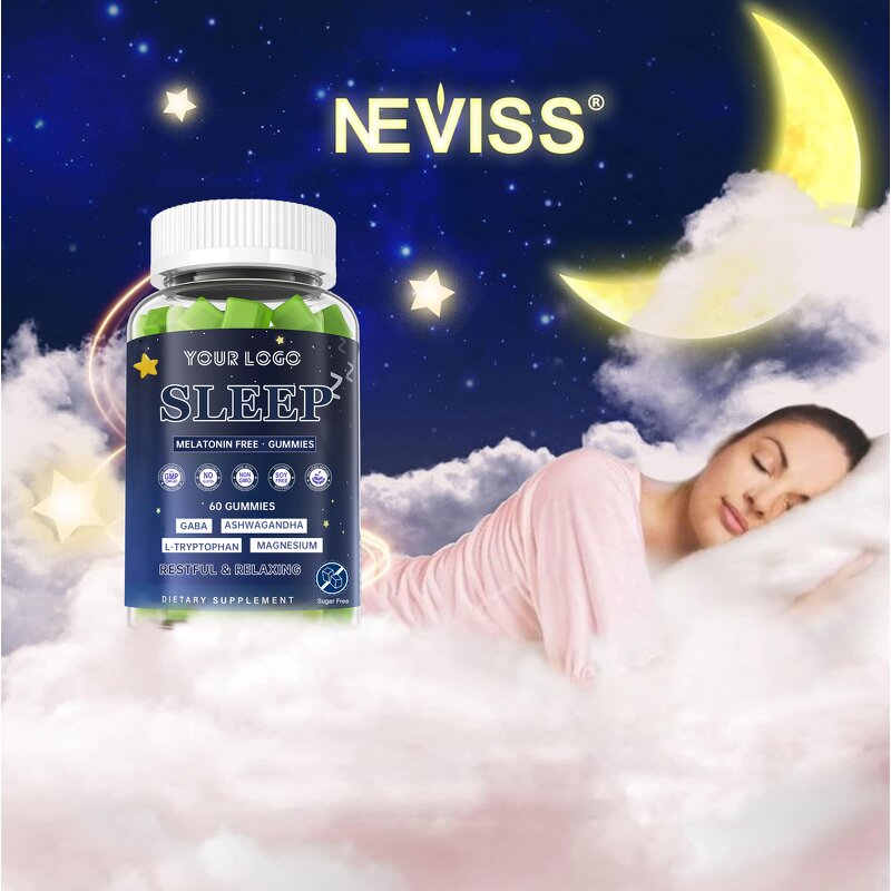 Melatonin Gummies - Manufacturer OEM Vegan Halal Natural Relax Sleep Supplement