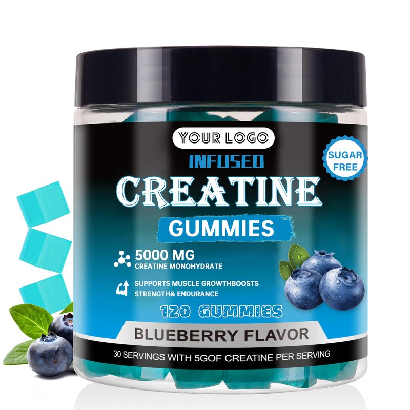 Creatine Gummies - Manufacturer Private Label Muscle Growth Endurance Sport