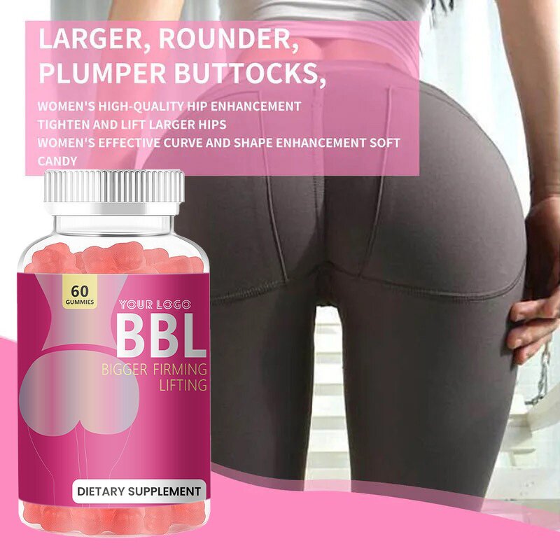 BBL Gummies - Manufacturer OEM Women Bigger Firming Hip Butt Enhancement