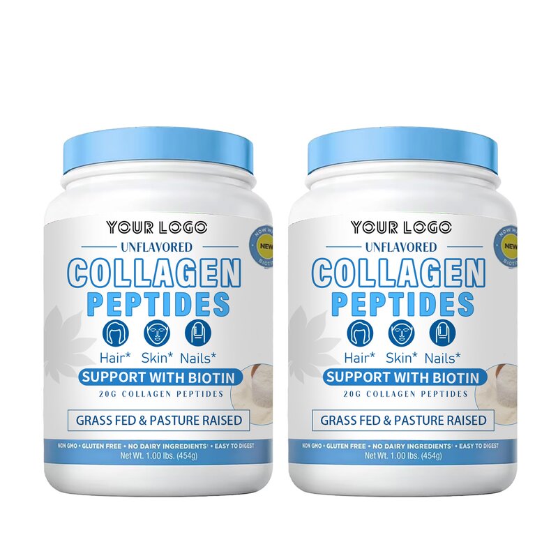 Collagen Peptides - Manufacturer Bulk Hydrolyzed Biotin Skin Hair Joint Immune
