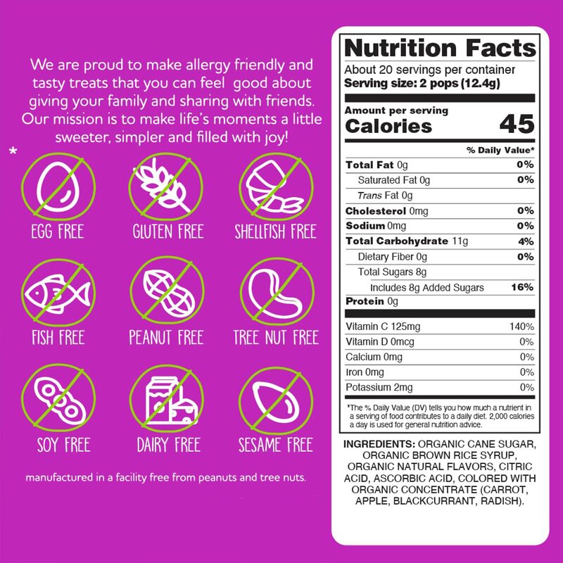 Vitamin C Lollipop - Manufacturer Children's Fruit Flavored Bulk Party Multi Flavor